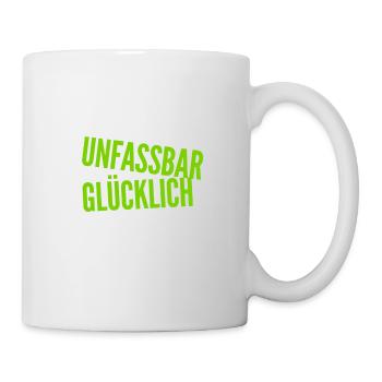 ich bin im Glück - Tasse - Weiß - Rechts