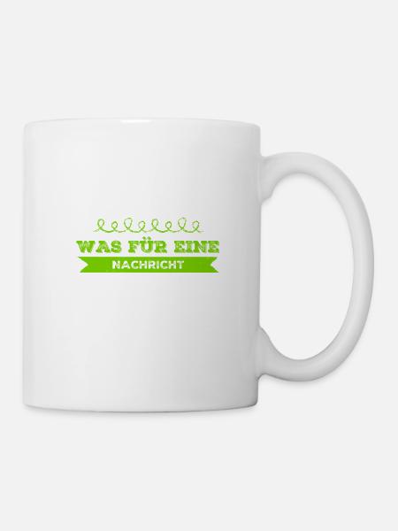 good news - Tasse - Weiß