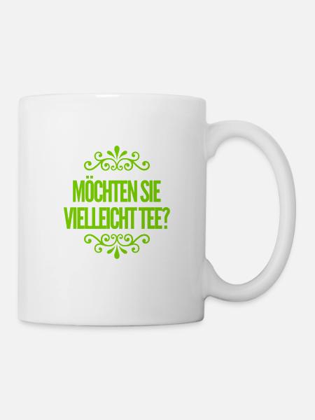 Lust auf Tee? - Tasse - Weiß