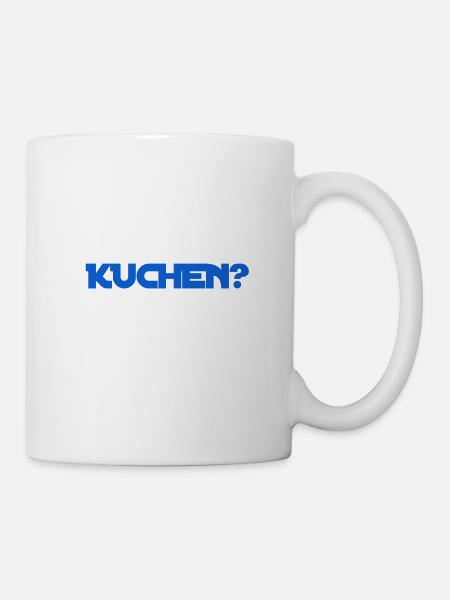 Kuchen gefällig? - Tasse - Weiß