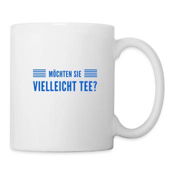 vielleicht einen Tee? - Tasse - Weiß - Rechts