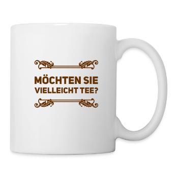 darf es Tee sein? - Tasse - Weiß - Rechts