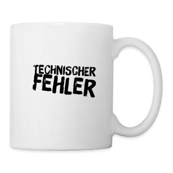 technischer Fehler - Tasse - Weiß - Rechts