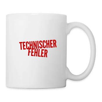 hier ist was faul - Tasse - Weiß - Rechts