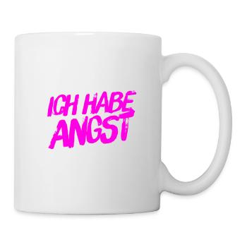 ich spüre Angst - Tasse - Weiß - Rechts