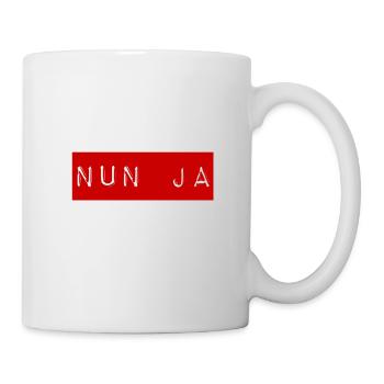 nun ja - Tasse - Weiß - Rechts