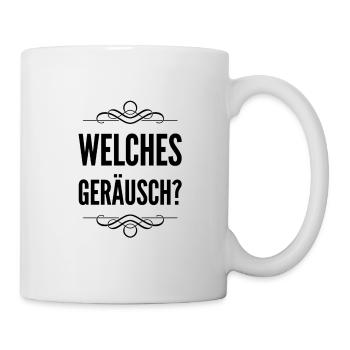 ich habe nichts gehört - Tasse - Weiß - Rechts