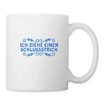 ich schließe damit ab - Tasse - Weiß - Rechts