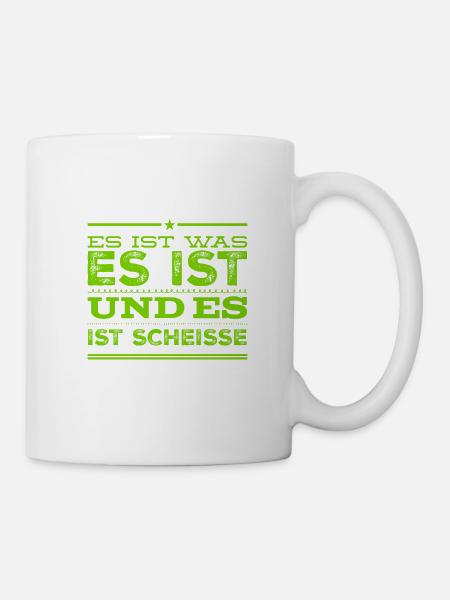 miese Stimmung - Tasse - Weiß