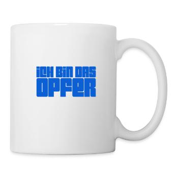 in der Opferrolle - Tasse - Weiß - Rechts