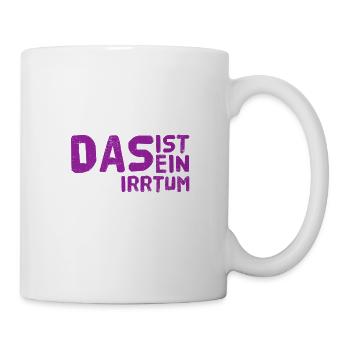 Trugschluss - Tasse - Weiß - Rechts