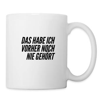 das ist neu für mich - Tasse - Weiß - Rechts