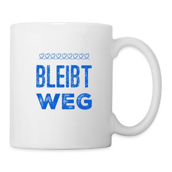 kommt nicht näher - Tasse - Weiß - Rechts