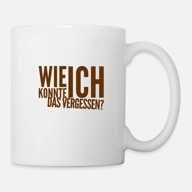 ich bin so verwirrt - Tasse - Weiß