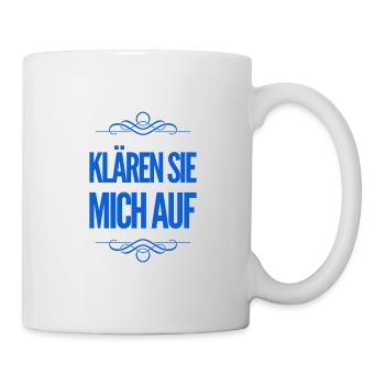 aufklären - Tasse - Weiß - Rechts