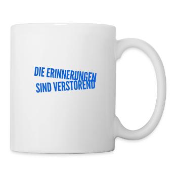 unangenehme Erinnerungen - Tasse - Weiß - Rechts