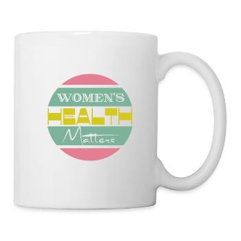 Women's health matters Frauengesundheit - Mug - white - Right