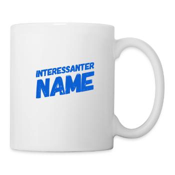 Großartiger Name - Tasse - Weiß - Rechts
