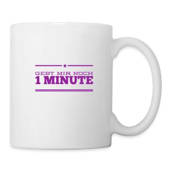 ich brauche etwas länger - Tasse - Weiß - Rechts
