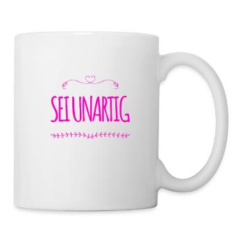 sei unfolgsam - Tasse - Weiß - Rechts