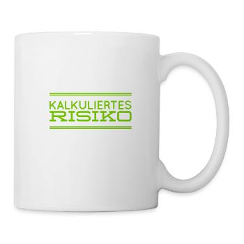 ich mag das kalkulierte Risiko - Tasse - Weiß - Rechts