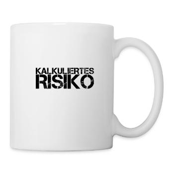 kalkuliertes Risiko ist wunderbar - Tasse - Weiß - Rechts