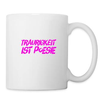 Trauer hilft - Tasse - Weiß - Rechts