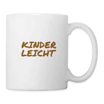 das ist ganz leicht - Tasse - Weiß - Rechts
