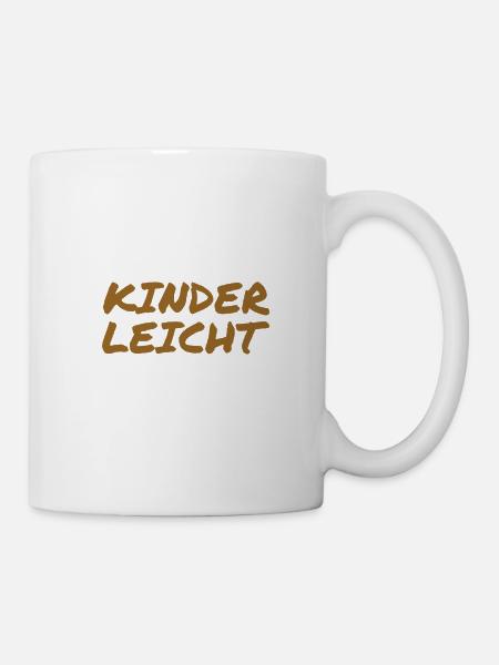 das ist ganz leicht - Tasse - Weiß