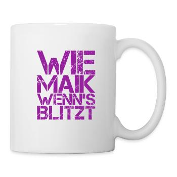 ich bin wie Maik - Tasse - Weiß - Rechts