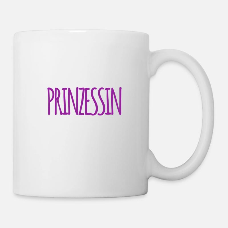 ich bin eine Prinzessin - Tasse - Weiß