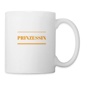 ich fühle mich wie eine Prinzessin - Tasse - Weiß - Rechts