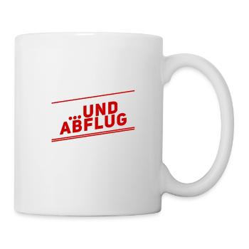 zieh Leine - Tasse - Weiß - Rechts