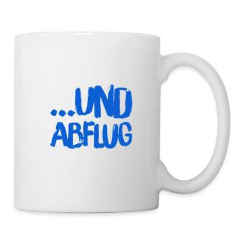 verschwinde - Tasse - Weiß - Rechts