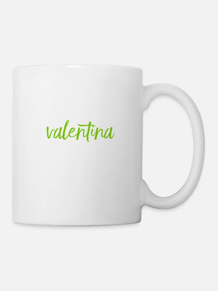 Valentinsfrau - Tasse - Weiß