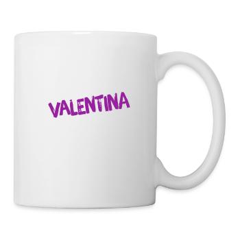 so sieht eine Valentina aus - Tasse - Weiß - Rechts