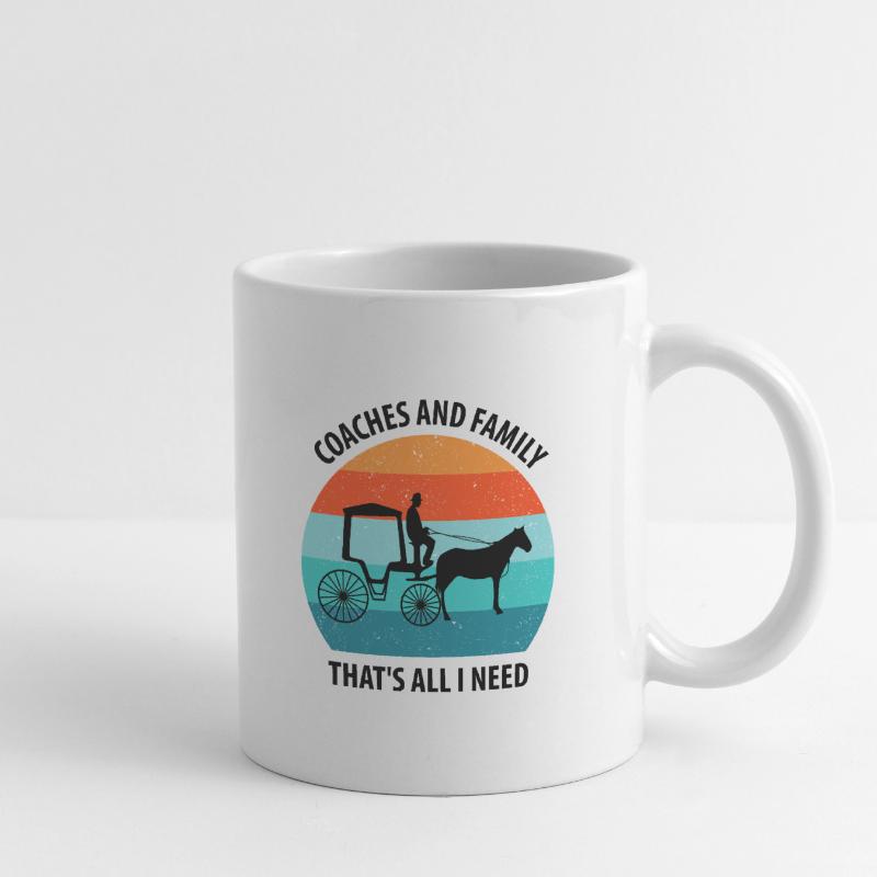 Kutscher Kutsche Pferdekutscher Kutschieren Tasse