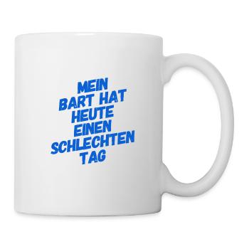 mein Bart ist wild - Tasse - Weiß - Rechts