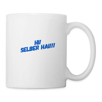 unter Haien - Tasse - Weiß - Rechts