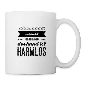 der Hund tut nichts - Tasse - Weiß - Rechts