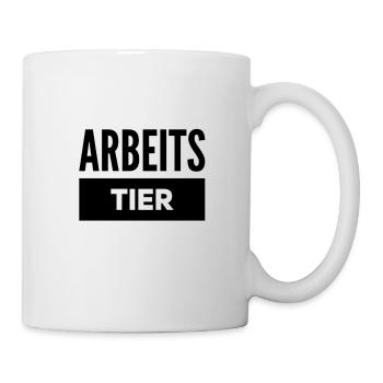 Arbeit ist mein Ding - Tasse - Weiß - Rechts