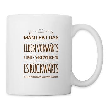 Lebenserfahrung ist toll - Tasse - Weiß - Rechts