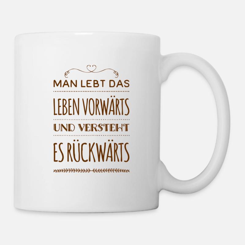 Lebenserfahrung ist toll - Tasse - Weiß