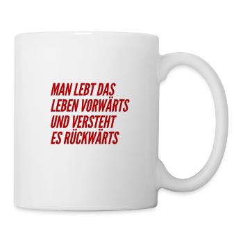 Lebenserfahrung ist fantastisch - Tasse - Weiß - Rechts