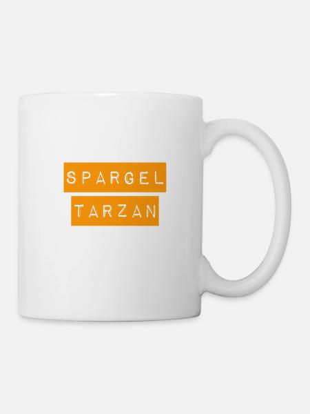 ich bin dünn - Tasse - Weiß