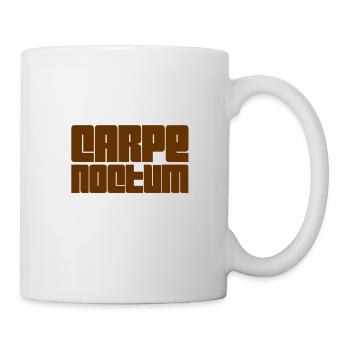 die Nacht geht immer - Tasse - Weiß - Rechts