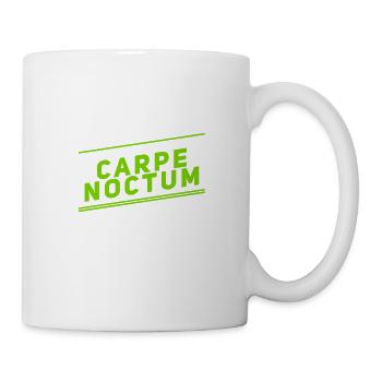 die Nacht nutzen - Tasse - Weiß - Rechts