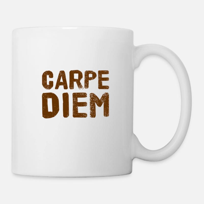 Carpe Diem - Mug blanc - blanc