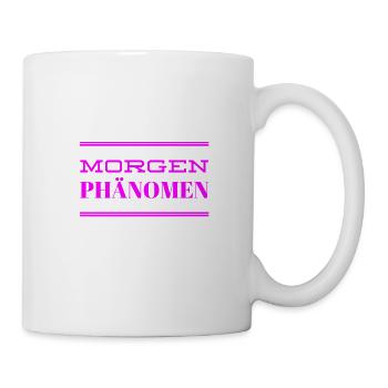 ich liebe den Morgen - Tasse - Weiß - Rechts
