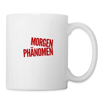 ich stehe früh auf - Tasse - Weiß - Rechts